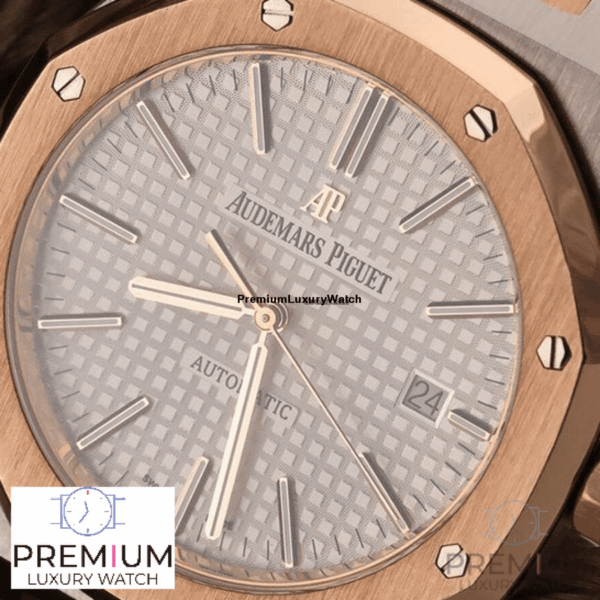 Audemars Piguet Royal Oak Selfwinding 41Mm Steel And Rose Gold Selfwinding Watch - Image 5