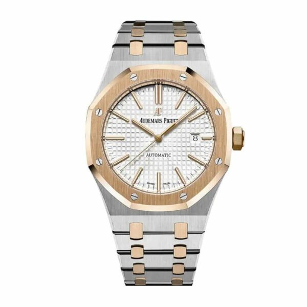 Audemars Piguet Royal Oak Selfwinding 41Mm Steel And Rose Gold Selfwinding Watch