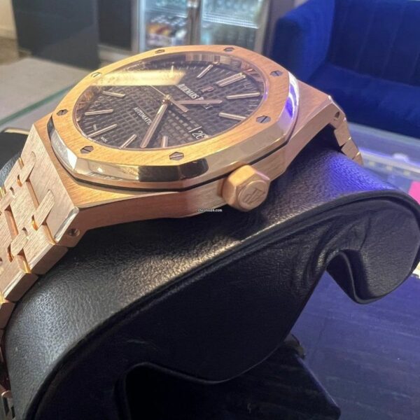 Audemars Piguet Royal Oak Selfwinding Automatic 41Mm Black Dial Watch - Image 9