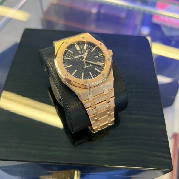 Audemars Piguet Royal Oak Selfwinding Automatic 41Mm Black Dial Watch - Image 6
