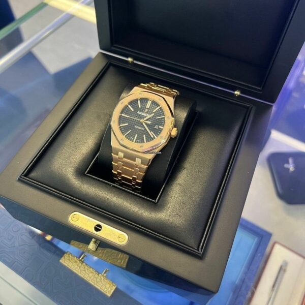 Audemars Piguet Royal Oak Selfwinding Automatic 41Mm Black Dial Watch - Image 8