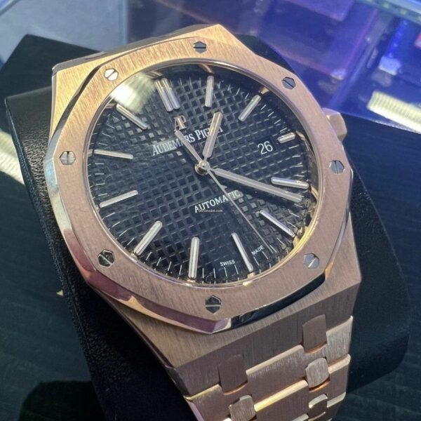 Audemars Piguet Royal Oak Selfwinding Automatic 41Mm Black Dial Watch - Image 2