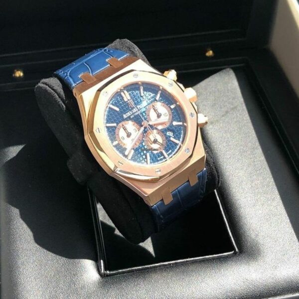 Audemars Piguet Royal Oak Selfwinding Chronograph 18K Rose Gold 26331Orood315Cr01 Watch - Image 5