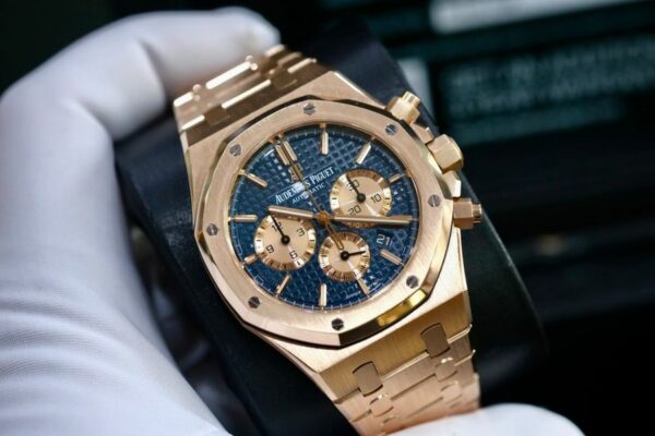 Audemars Piguet Royal Oak Selfwinding Chronograph 18K Rose Gold Watch 26331Oroo1220Or01 - Image 4