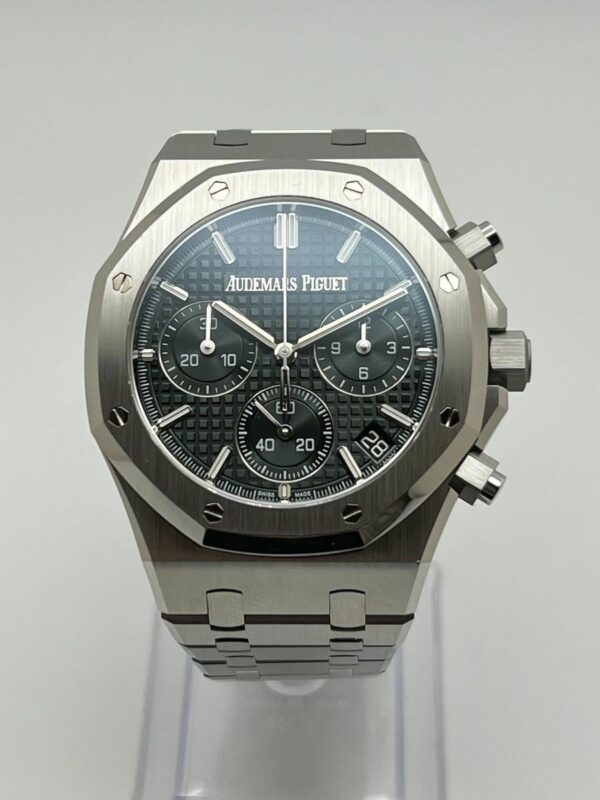 Audemars Piguet Royal Oak Selfwinding Chronograph 50Th Anniversary Steel Bracelet Green Dial (Ref # 26240St.Oo.1320St.04) Luxury Watch - Image 3
