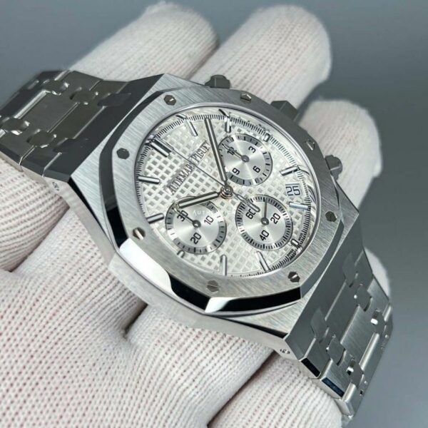 Audemars Piguet Royal Oak Selfwinding Chronograph White Dial 26240St.Oo.1320St.03 Watch - Image 5