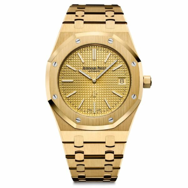 Audemars Piguet Yellow Gold Royal Oak Jumbo Watch