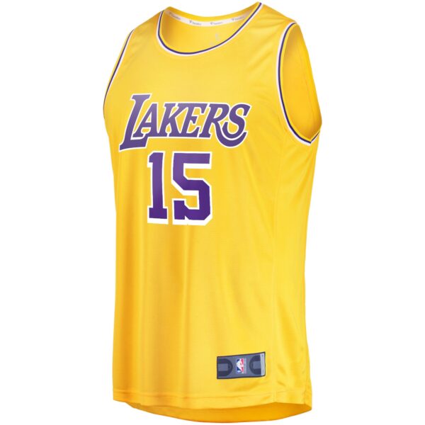 Austin Reaves Los Angeles Lakers Fanatics Fast Break Player Jersey - Icon Edition - Gold - Image 3