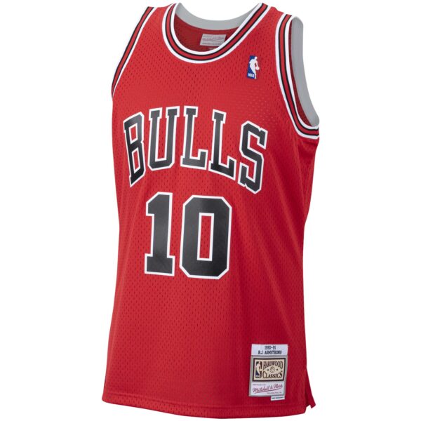 B. J. Armstrong Chicago Bulls Mitchell & Ness 2001/02 Hardwood Classics Swingman Jersey - Red - Image 3