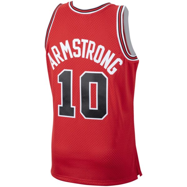 B. J. Armstrong Chicago Bulls Mitchell & Ness 2001/02 Hardwood Classics Swingman Jersey - Red - Image 4