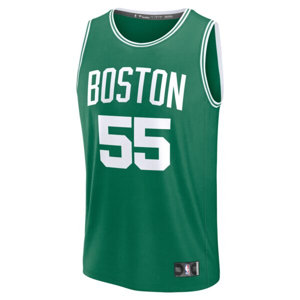 Baylor Scheierman Boston Celtics Fanatics 2024 NBA Draft Fast Break Player Jersey - Icon Edition - Kelly Green - Image 3