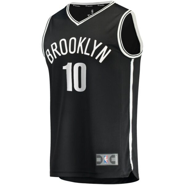 Ben Simmons Brooklyn Nets Fanatics Fast Break Replica Jersey - Icon Edition - Black - Image 3