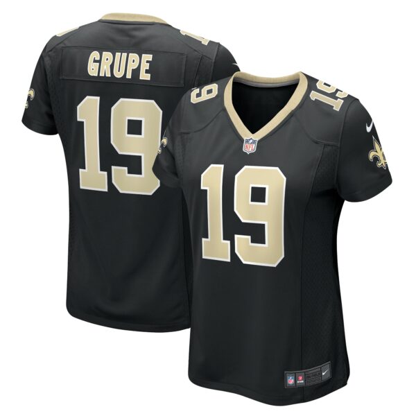 Blake Grupe New Orleans Saints Nike Women's Team Game Jersey -  Black