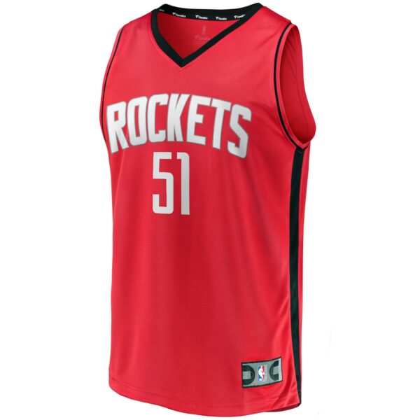Boban Marjanovic Houston Rockets Fanatics Youth Fast Break Player Jersey - Icon Edition - Red - Image 3