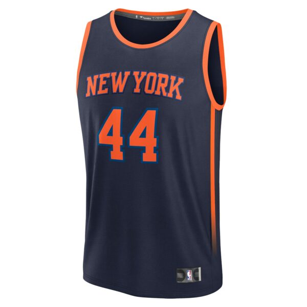 Bojan Bogdanovic New York Knicks Fanatics Fast Break Player Jersey - Statement Edition - Navy - Image 3