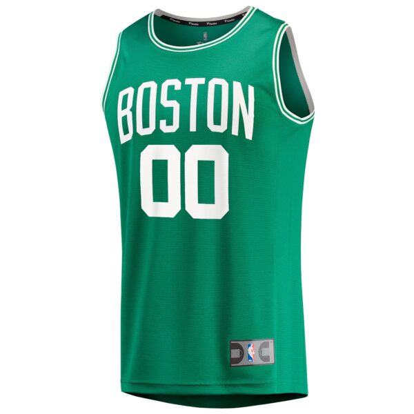 Boston Celtics Fanatics Youth Fast Break Custom Jersey - Green - Icon Edition - Image 3