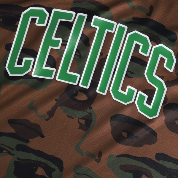 Boston Celtics NBA & KidSuper Studios by Fanatics Unisex Hometown Jersey - Brown - Image 7