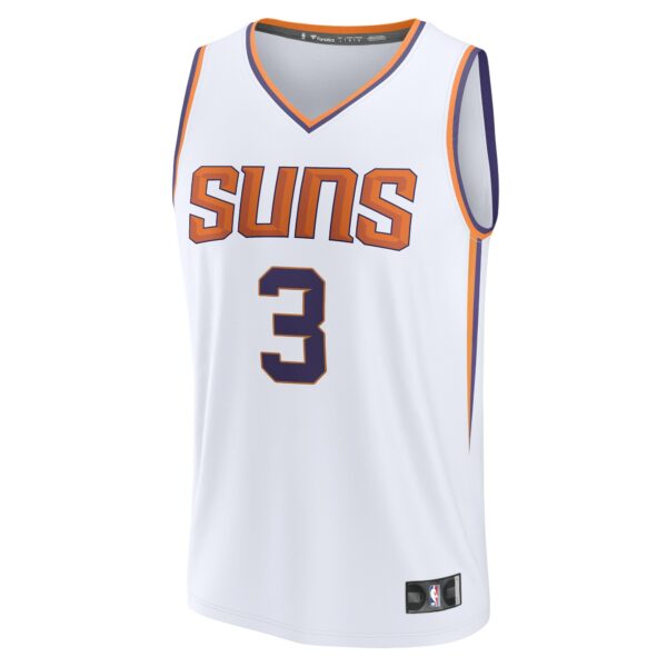 Bradley Beal Phoenix Suns Fanatics Fast Break Player Jersey - Association Edition - White - Image 3