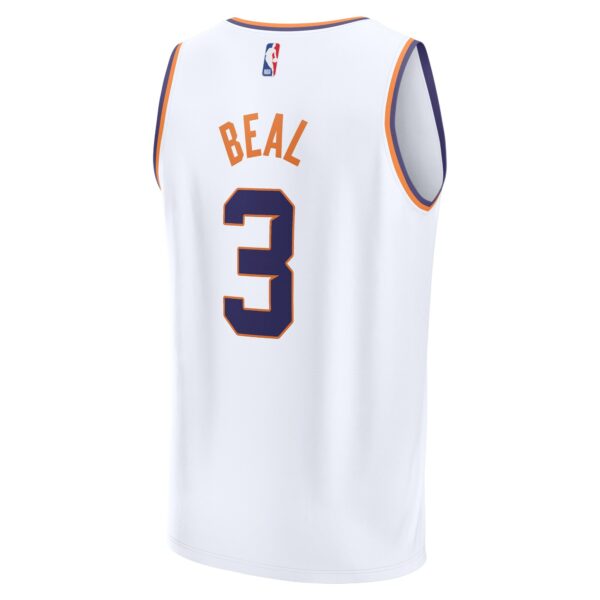 Bradley Beal Phoenix Suns Fanatics Fast Break Player Jersey - Association Edition - White - Image 4