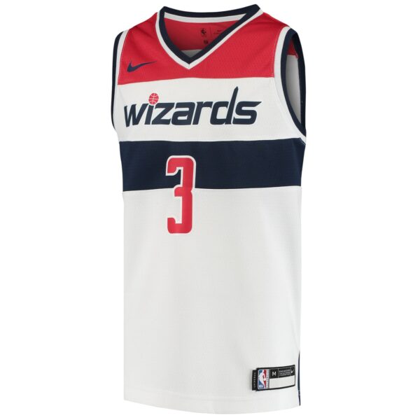Bradley Beal Washington Wizards Nike Youth Swingman Jersey - Statement Edition - White - Image 3