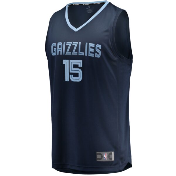 Brandon Clarke Memphis Grizzlies Fanatics Fast Break Replica Jersey Navy - Icon Edition - Image 3