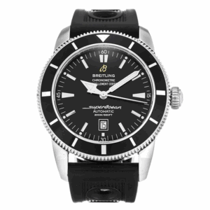Breitling Superocean 46Mm Black Dial Automatic A17320 Watch