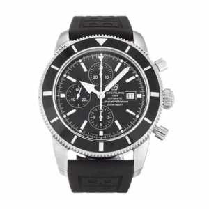Breitling Superocean Heritage Chrono 46 Chronograph Automatic Chronometer Black Dial Mens Watch Item No. A13320