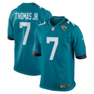 Brian Thomas Jr Jacksonville Jaguars Nike 2024 NFL Draft First Round Pick Player Game Jersey - Teal