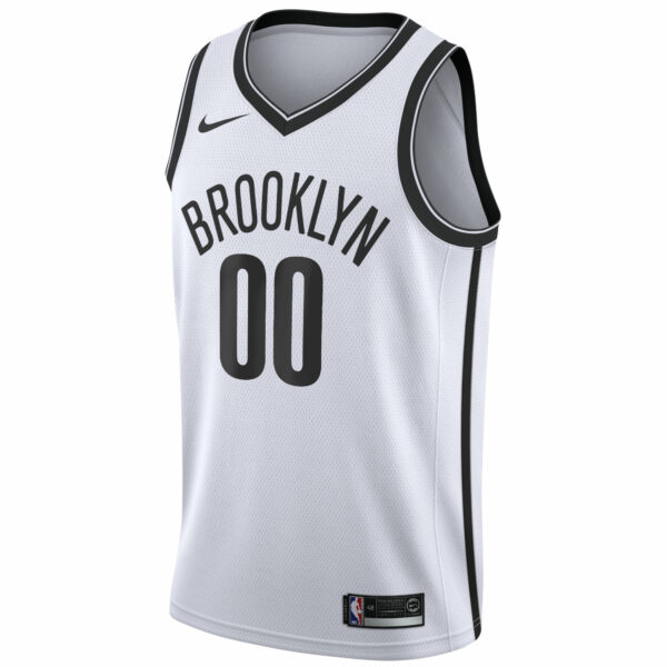 Brooklyn Nets Nike 2020/21 Swingman Custom Jersey - Association Edition - White - Image 3