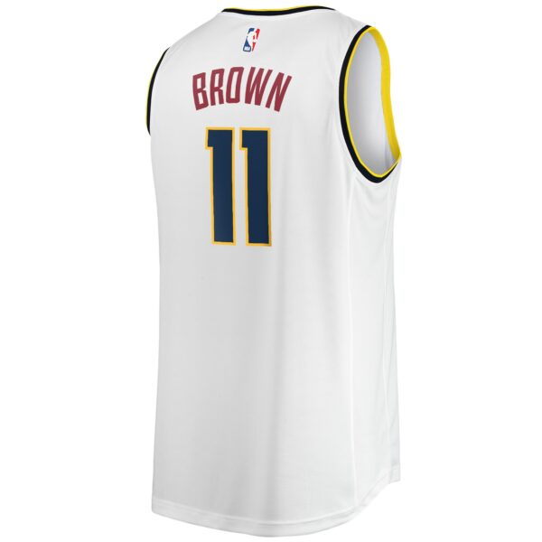 Bruce Brown Denver Nuggets Fanatics Fast Break Player Jersey - Association Edition - White - Image 4