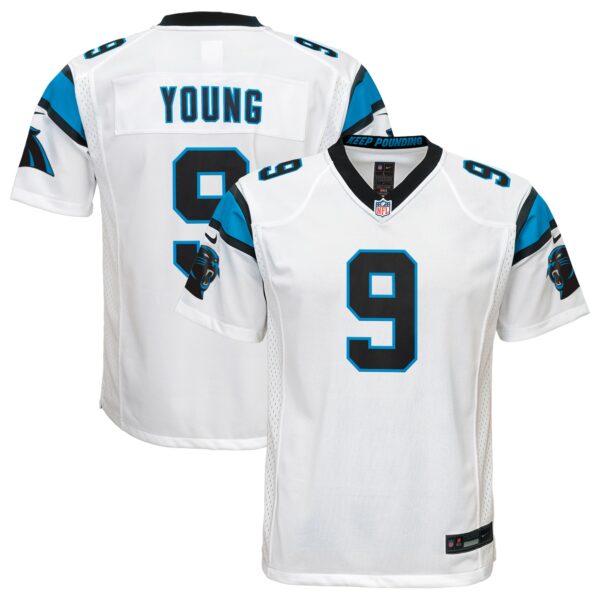 Bryce Young Carolina Panthers Nike Youth Game Jersey - White