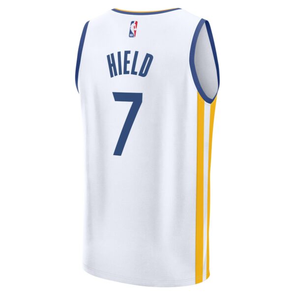 Buddy Hield Golden State Warriors Fanatics Fast Break Replica Player Jersey - Association Edition - White - Image 4