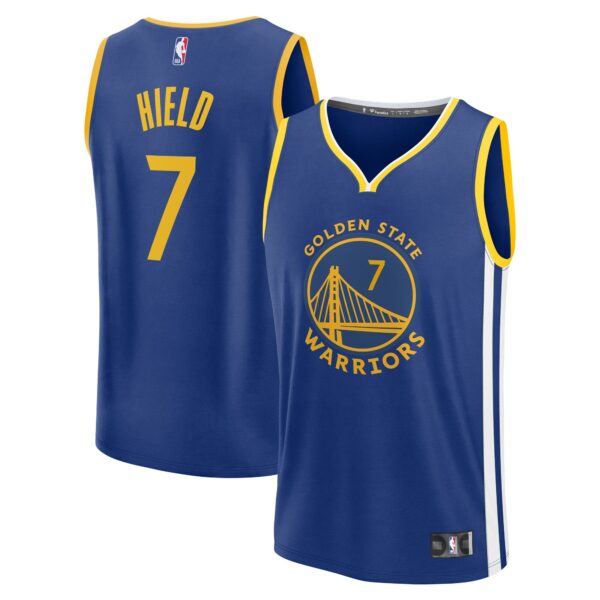 Buddy Hield Golden State Warriors Fanatics Youth Fast Break Replica Player Jersey - Icon Edition - Royal - Image 2