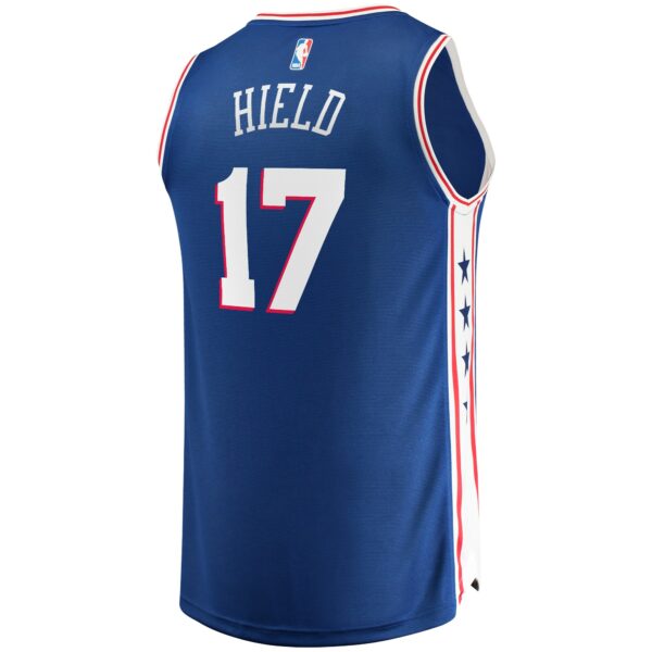 Buddy Hield Philadelphia 76ers Fanatics Fast Break Player Jersey - Icon Edition - Royal - Image 4