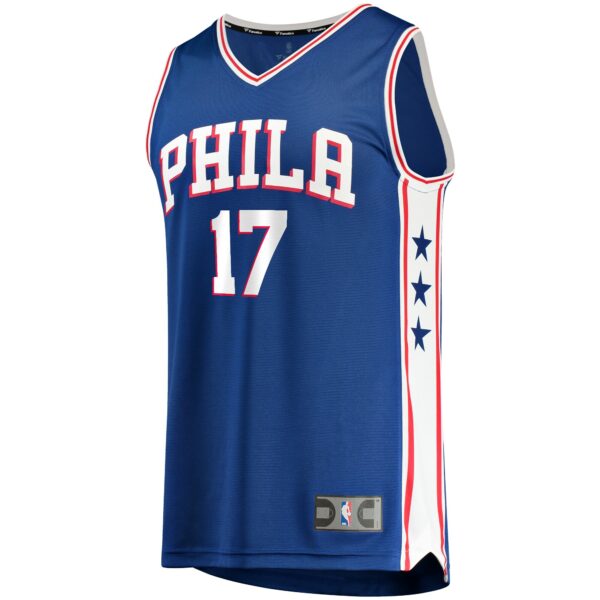 Buddy Hield Philadelphia 76ers Fanatics Fast Break Player Jersey - Icon Edition - Royal - Image 3