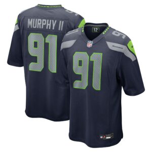Byron Murphy II Seattle Seahawks Nike 2024 NFL Draft First Round Pick Player Game Jersey - College Navy