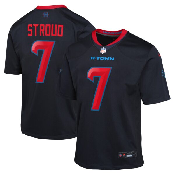 C.J. Stroud Houston Texans Nike Youth 2nd Alternate Game Jersey - Navy