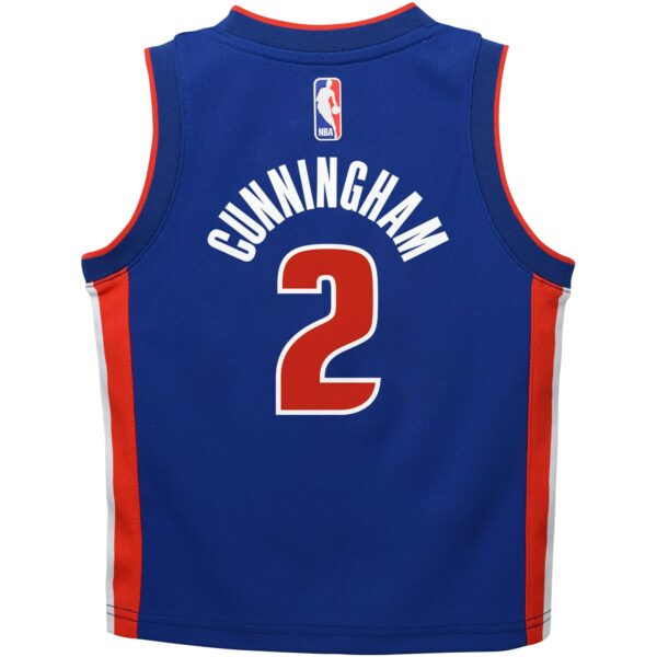 Cade Cunningham Detroit Pistons Nike Infant Swingman Player Jersey - Icon Edition - Blue - Image 4