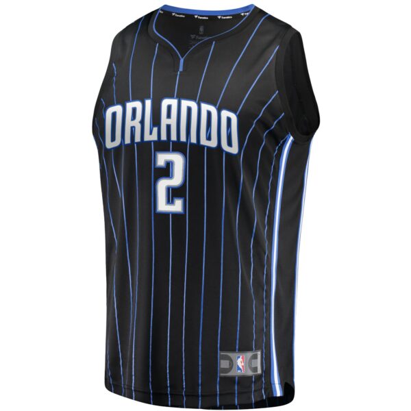 Caleb Houstan Orlando Magic Fanatics Fast Break Replica Jersey - Icon Edition - Black - Image 3