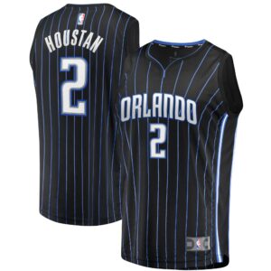 Caleb Houstan Orlando Magic Fanatics Fast Break Replica Jersey - Icon Edition - Black