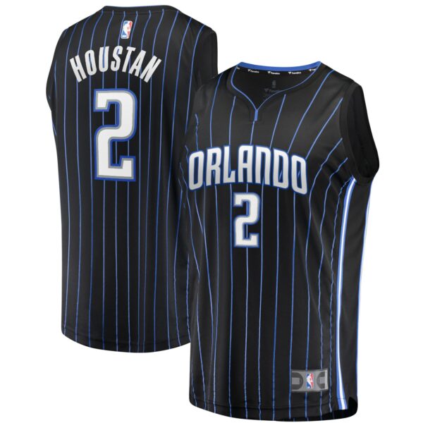 Caleb Houstan Orlando Magic Fanatics Fast Break Replica Jersey - Icon Edition - Black