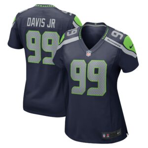 Carl Davis Jr. Seattle Seahawks Nike Women's  Game Jersey -  Navy