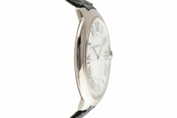 Cartier Ballon Bleu De Cartier 18K Weissgold Handaufzug Herrenuhr Ref. W6920055 Watch - Image 6