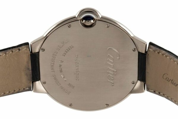 Cartier Ballon Bleu De Cartier 18K Weissgold Handaufzug Herrenuhr Ref. W6920055 Watch - Image 8