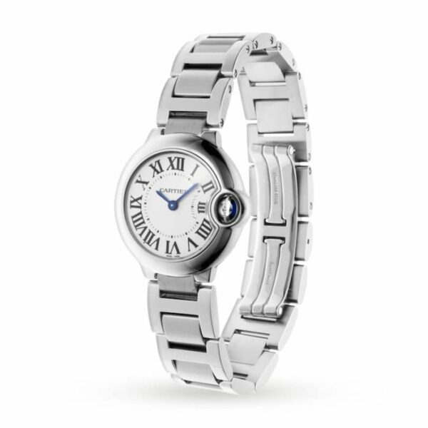 Cartier Ballon Bleu De Cartier Watch 28mm, Quartz Movement, Steel W69010Z4 - Image 5