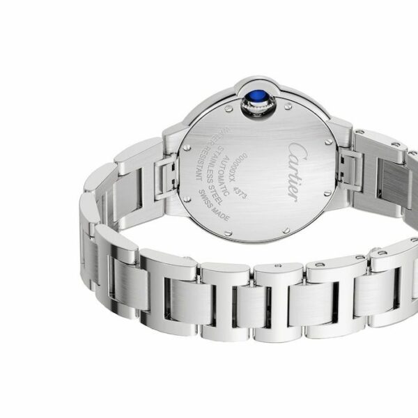 Cartier Ballon Bleu de Cartier watch 33 mm, automatic movement, steel WSBB0062 - Image 3