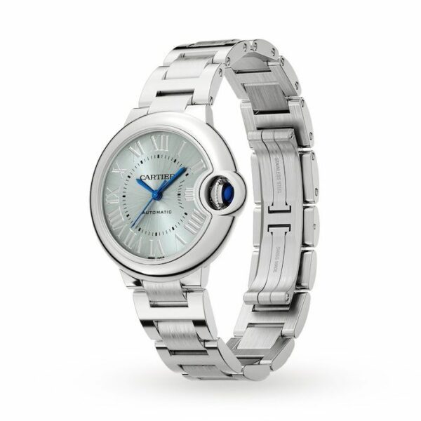 Cartier Ballon Bleu de Cartier watch 33 mm, automatic movement, steel WSBB0062 - Image 2