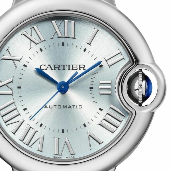 Cartier Ballon Bleu de Cartier watch 33 mm, automatic movement, steel WSBB0062 - Image 5