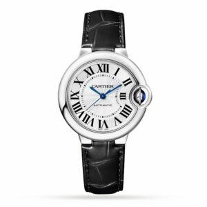 Cartier Ballon Bleu de Cartier watch, 33 mm, mechanical movement with automatic winding. Steel case WSBB0030