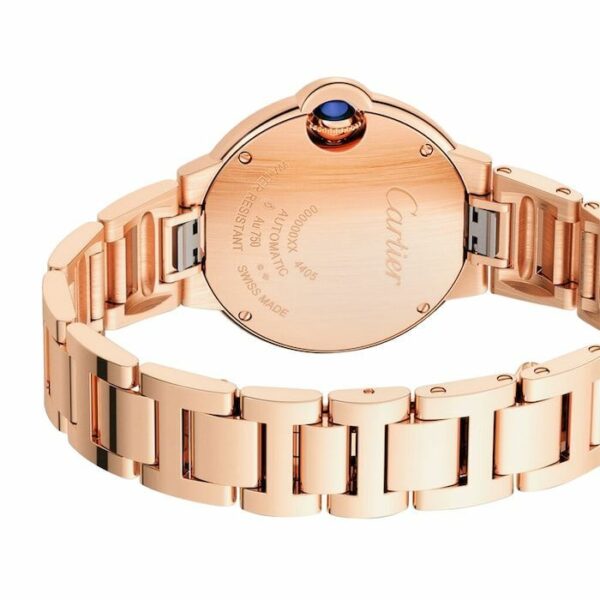 Cartier Ballon Bleu de Cartier Watch 33mm, Automatic Movement, 18k Rose Gold, Diamonds WJBB0077 - Image 3